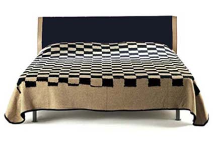 Jacquard bed cover