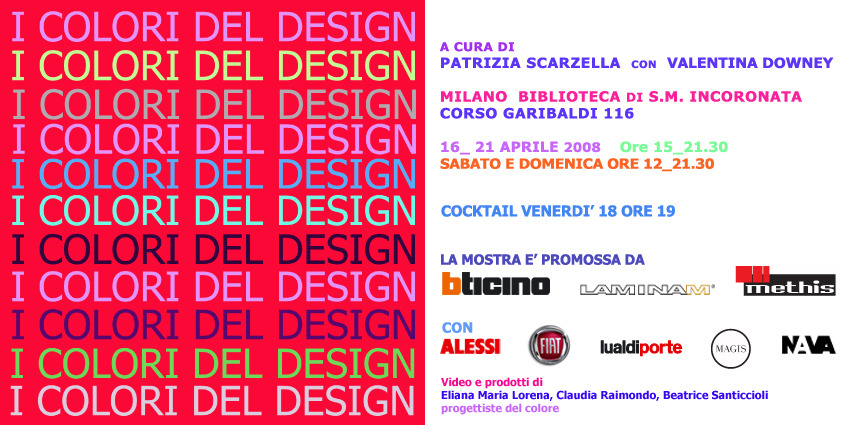 I colori del design